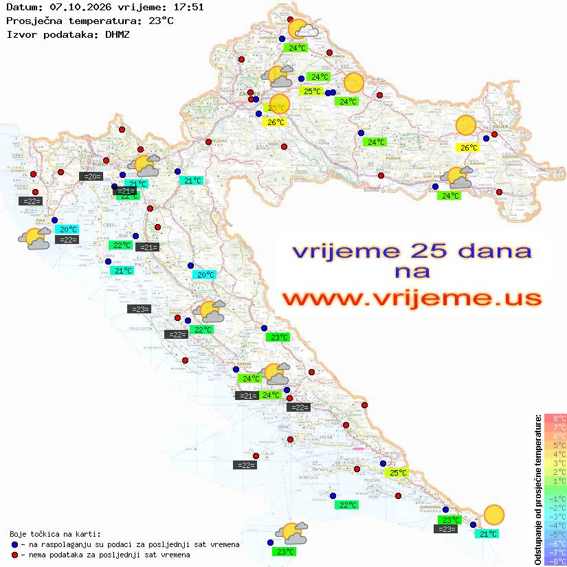 Vrijeme danas