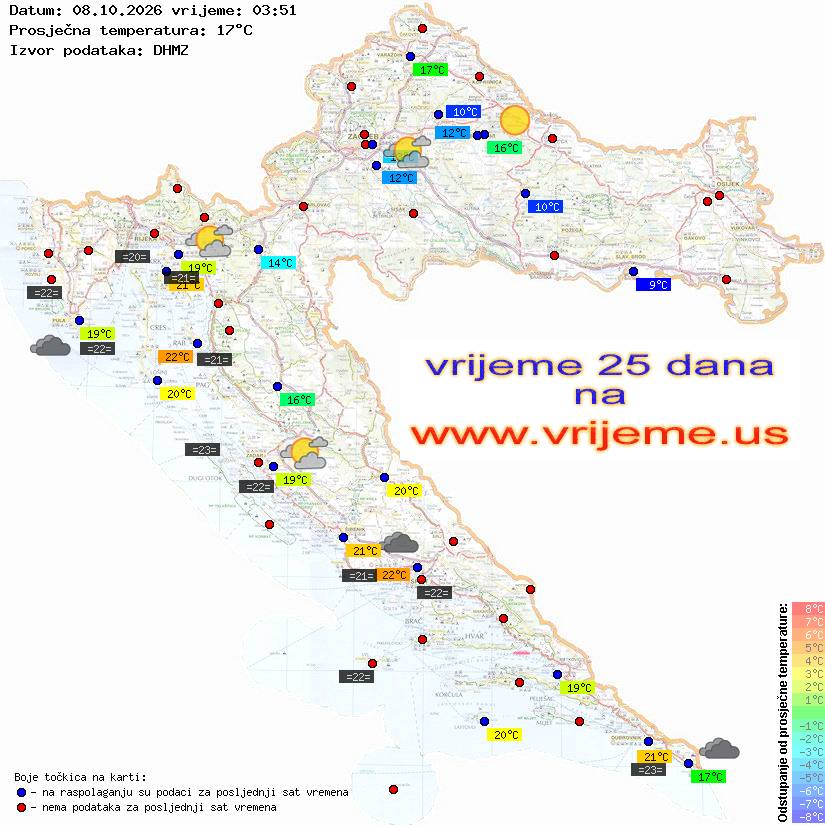 Vrijeme danas