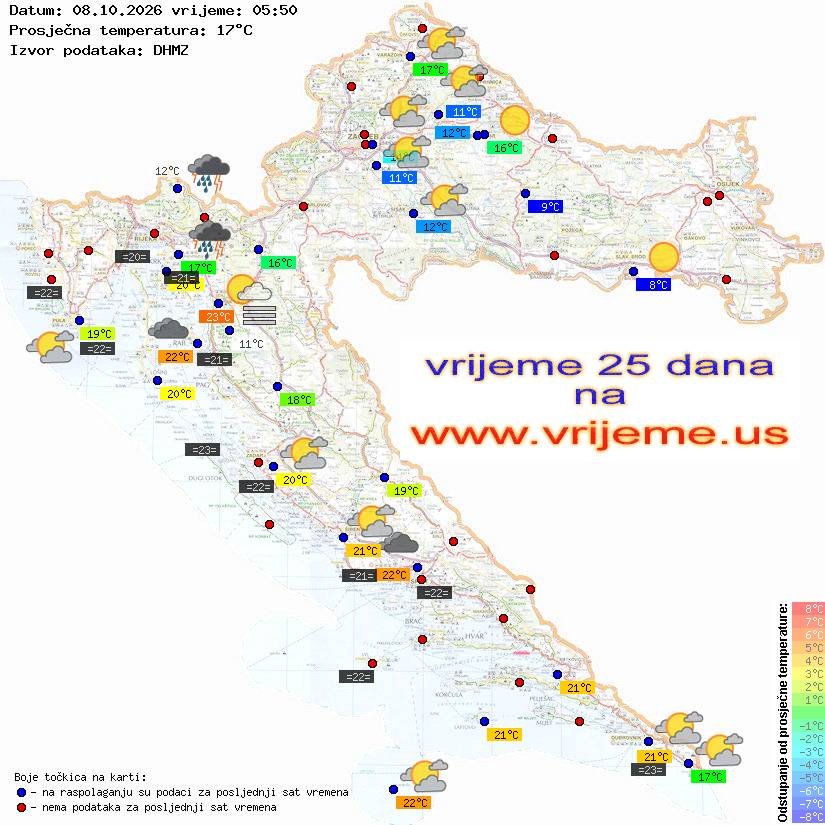 Vrijeme danas