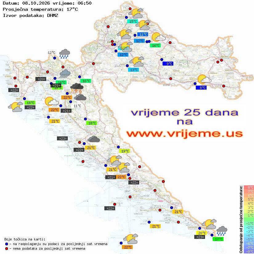 Vrijeme danas