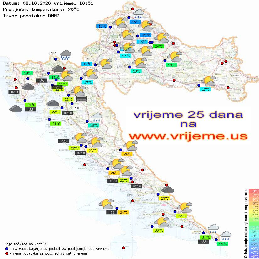 Vrijeme danas