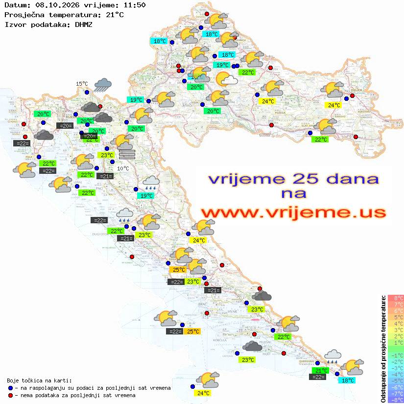Vrijeme danas