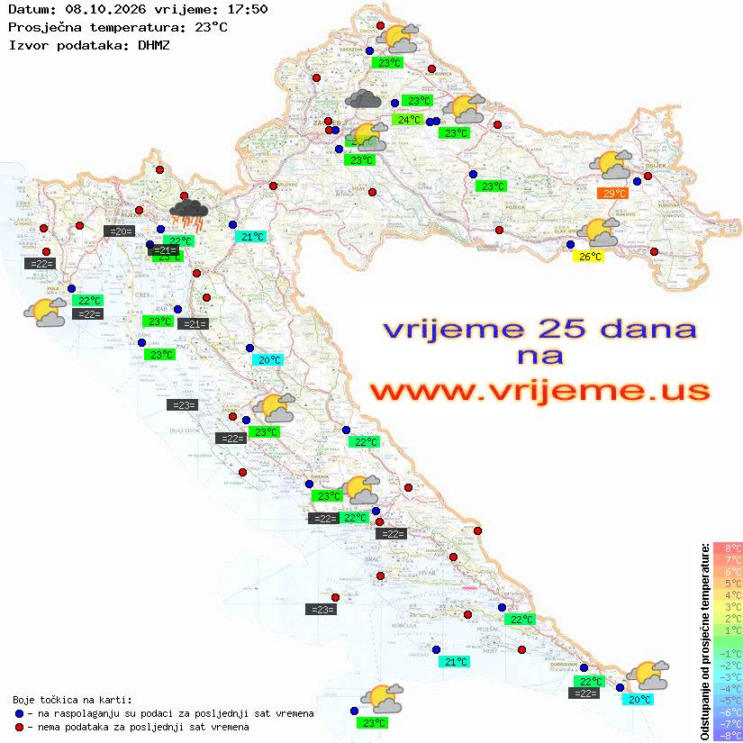 Vrijeme danas
