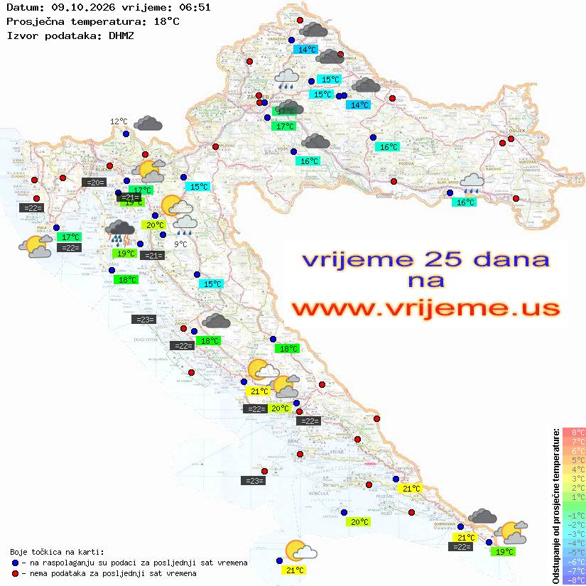 Vrijeme danas