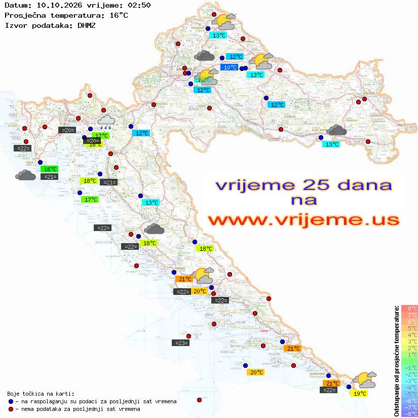 Vrijeme danas