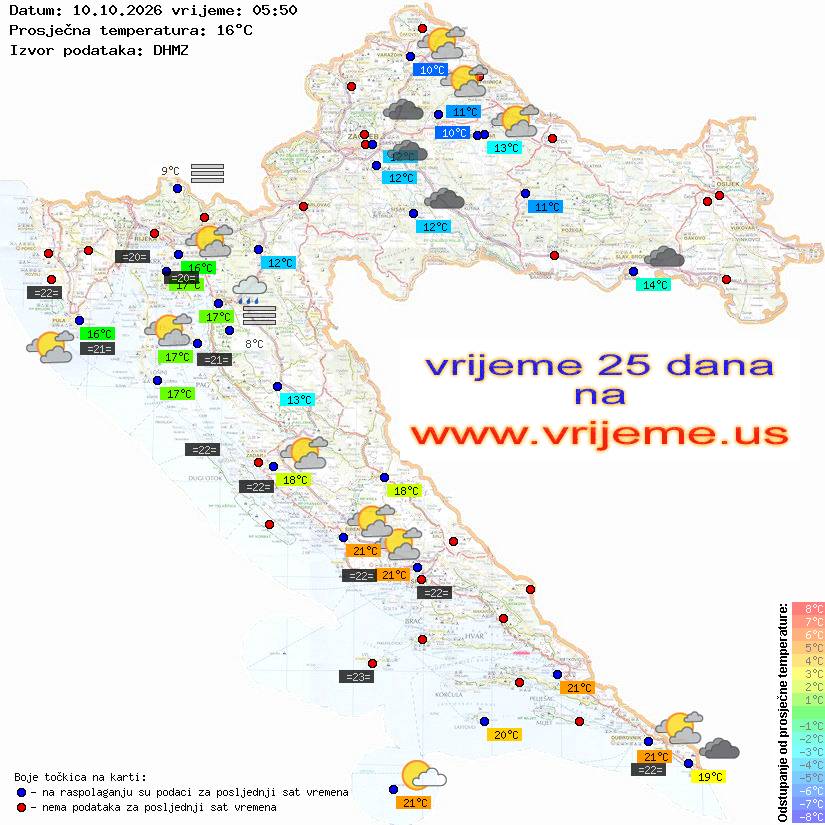Vrijeme danas