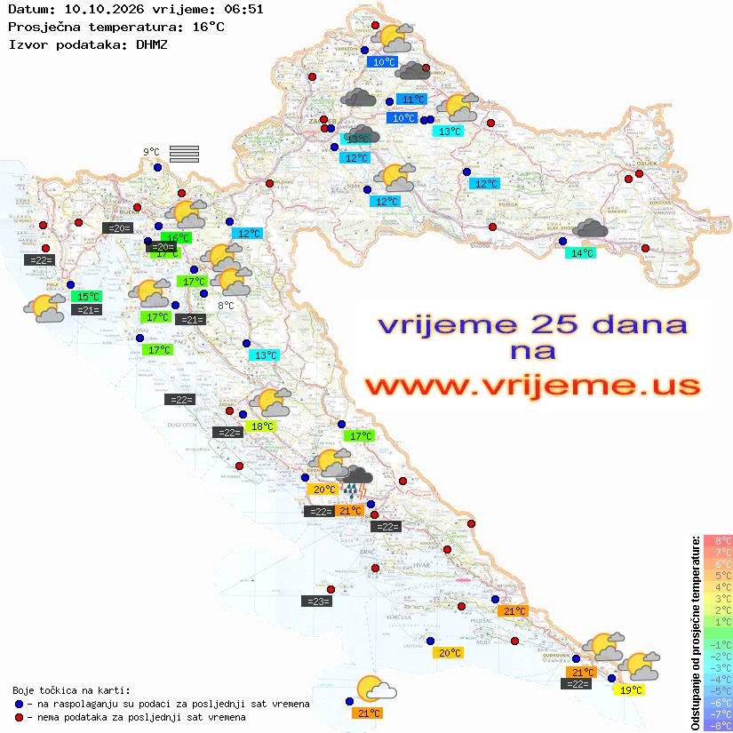 Vrijeme danas