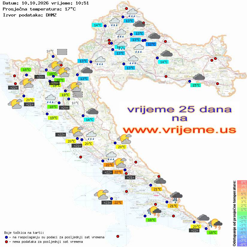 Vrijeme danas