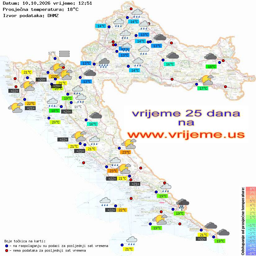 Vrijeme danas