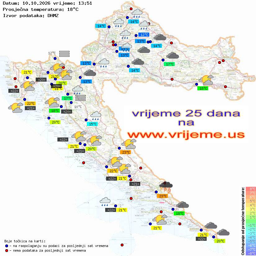 Vrijeme danas