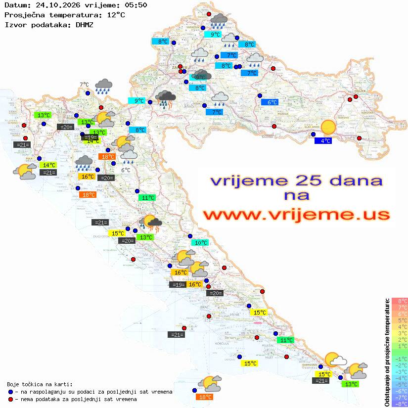 Vrijeme danas