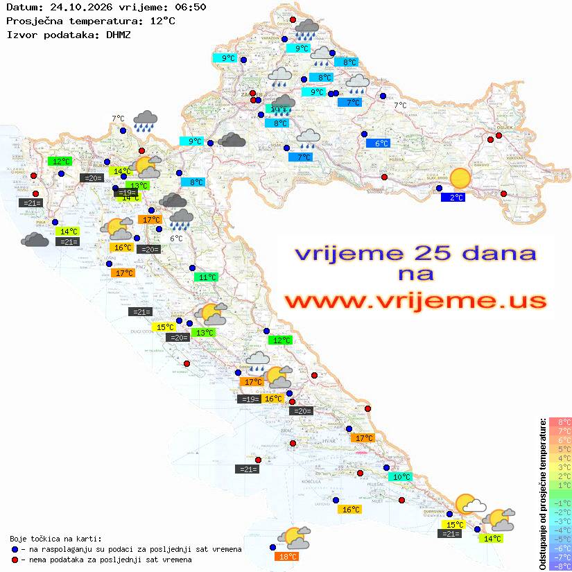 Vrijeme danas