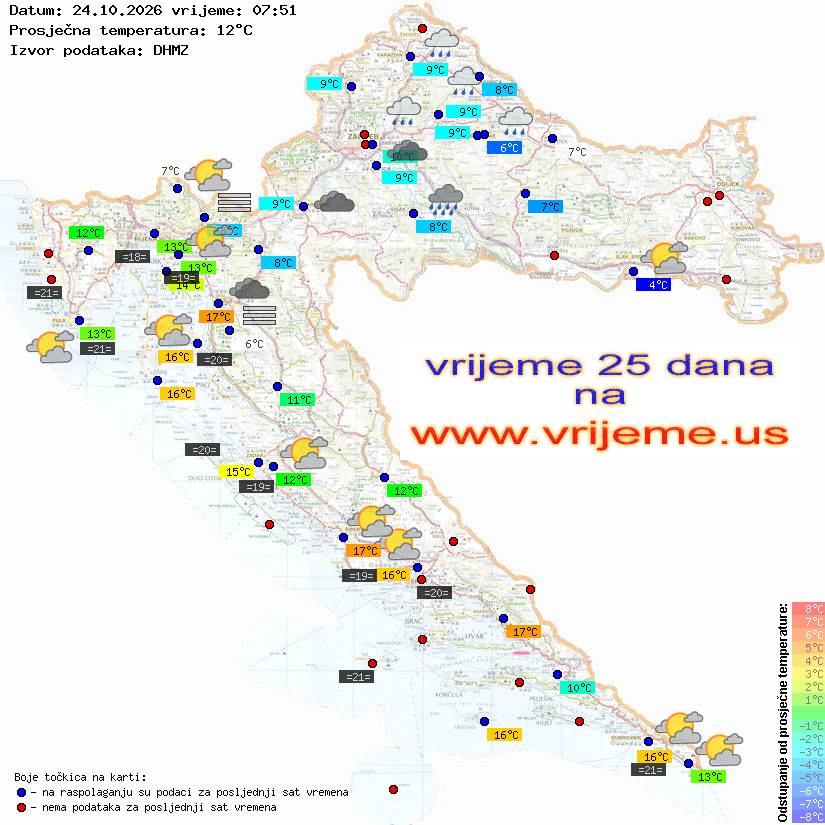 Vrijeme danas