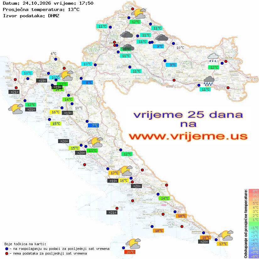 Vrijeme danas