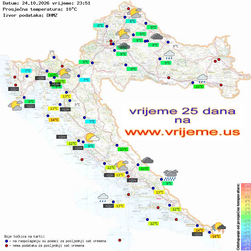 Vrijeme danas