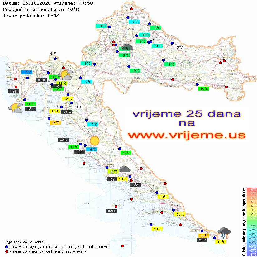Vrijeme danas