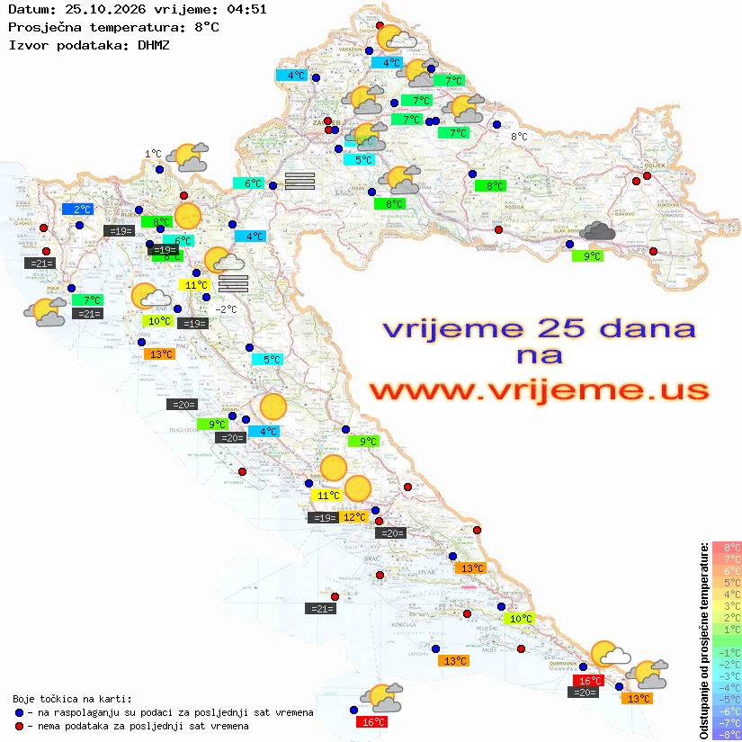 Vrijeme danas