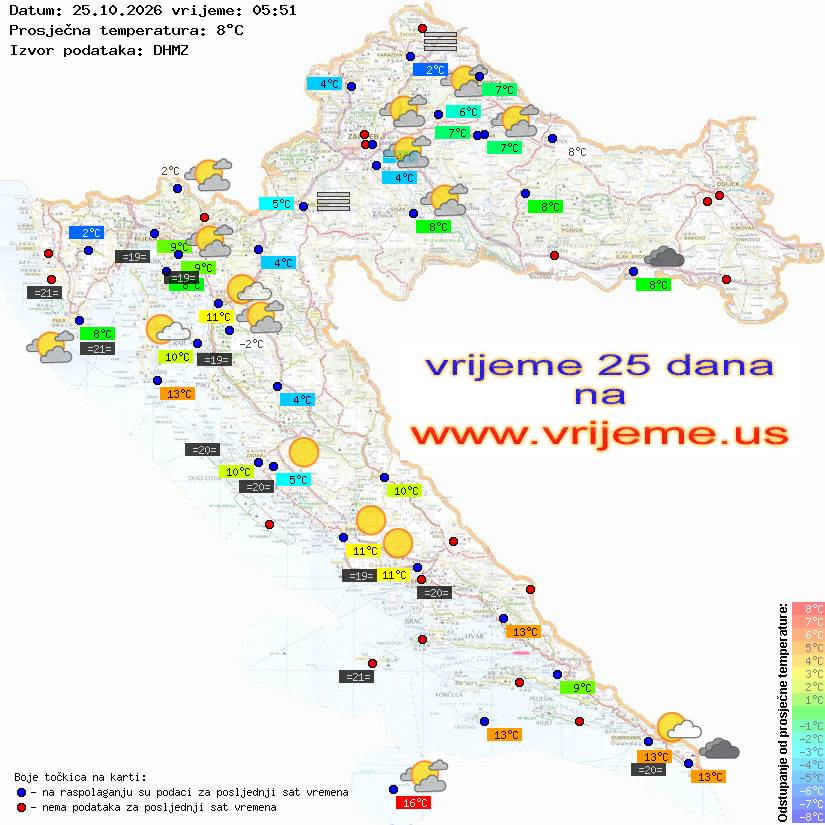 Vrijeme danas