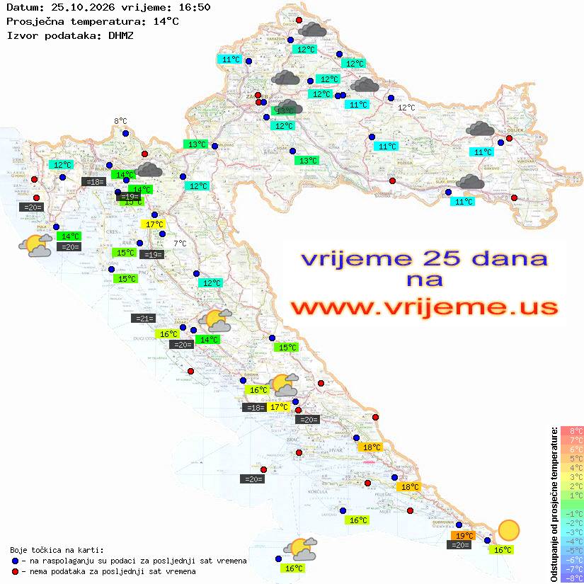 Vrijeme danas
