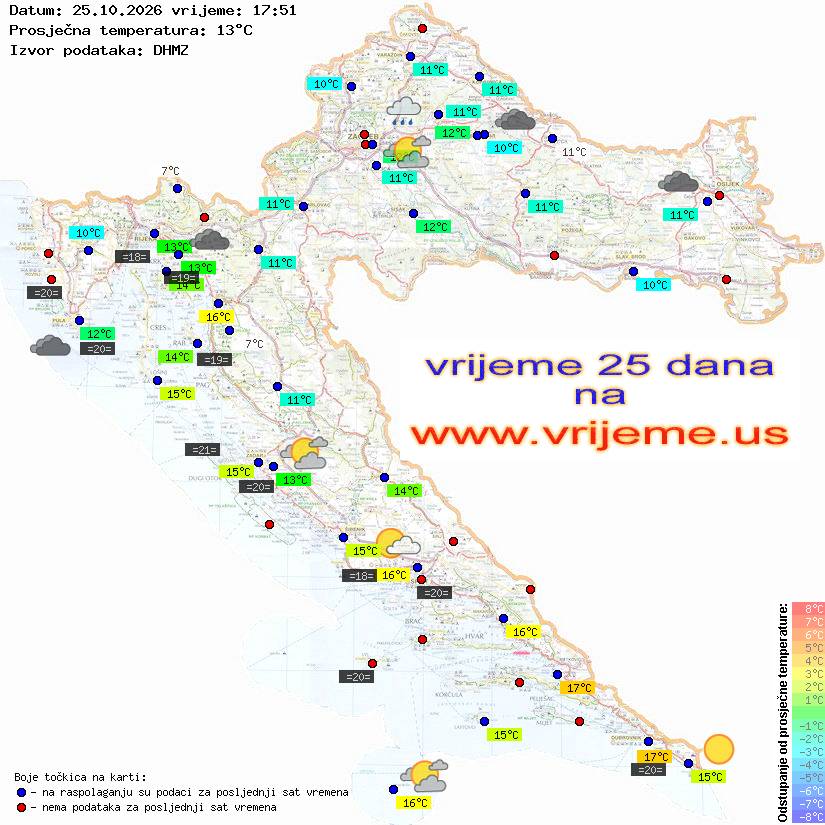 Vrijeme danas