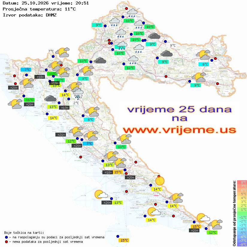 Vrijeme danas