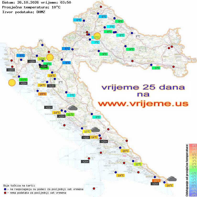 Vrijeme danas