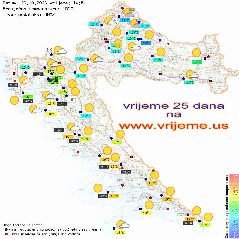 Vrijeme danas