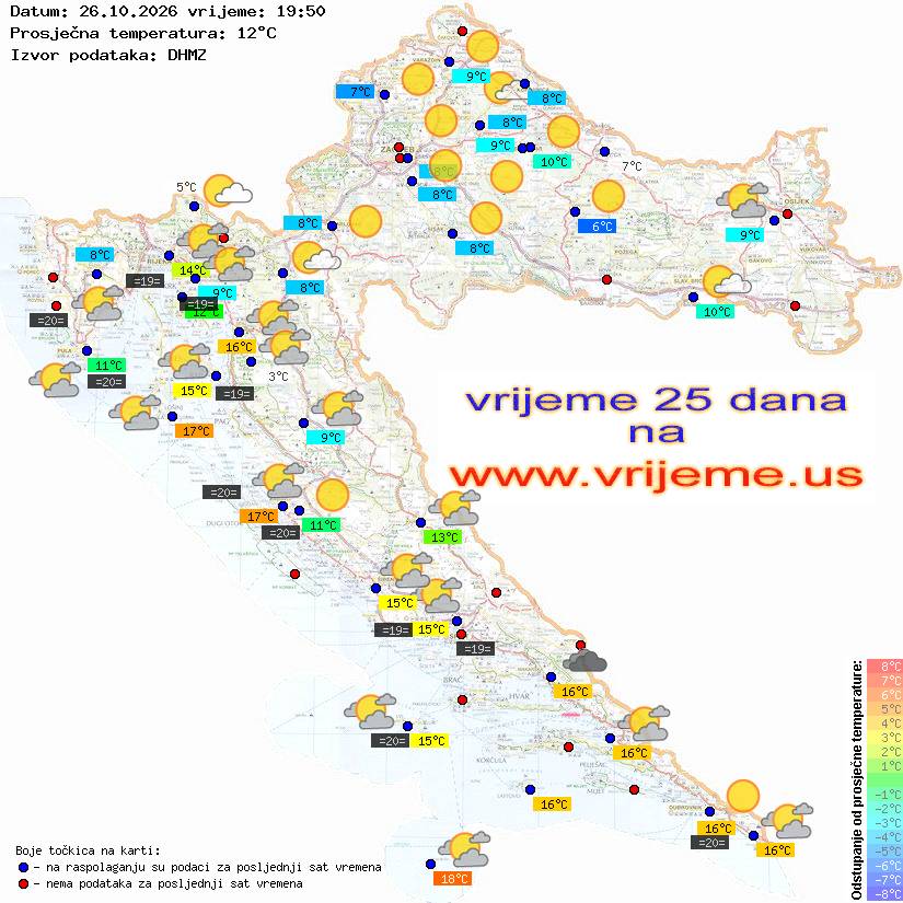 Vrijeme danas