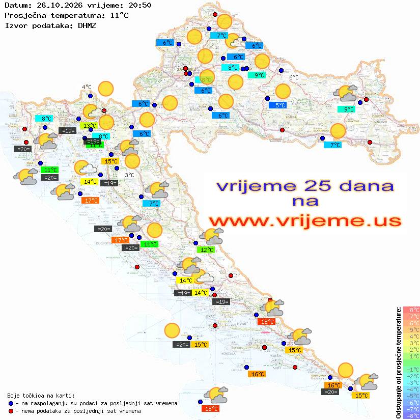Vrijeme danas