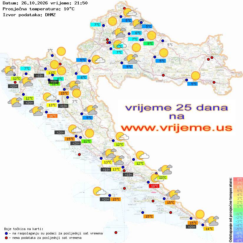 Vrijeme danas