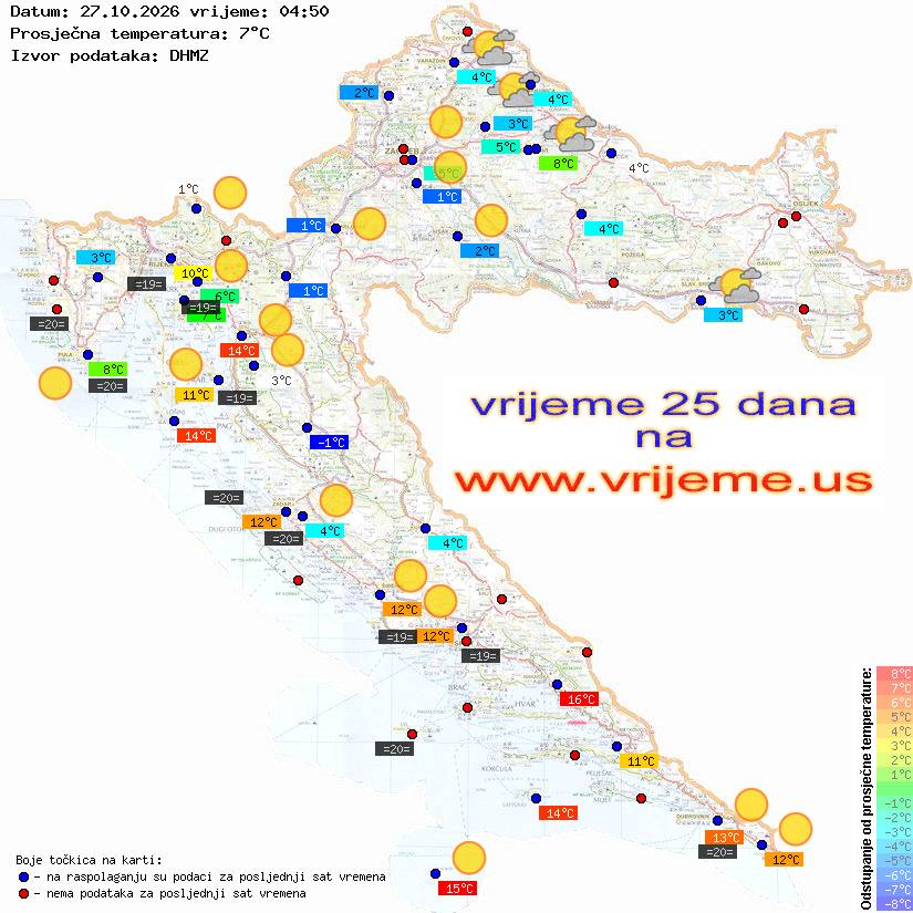 Vrijeme danas