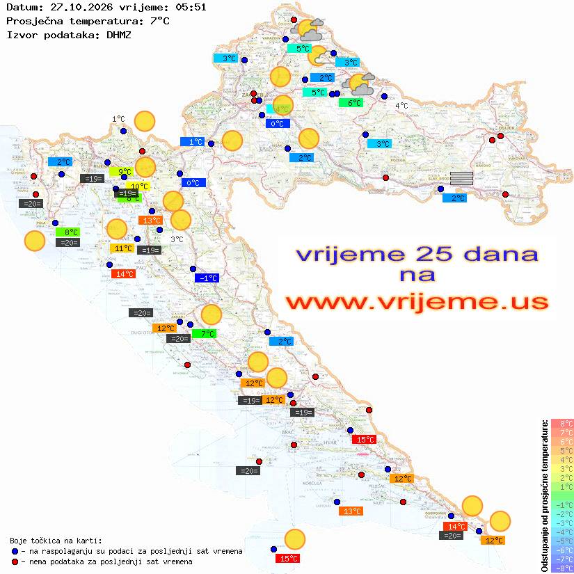 Vrijeme danas