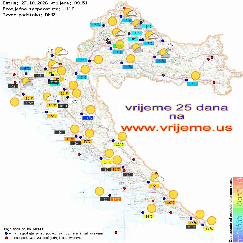Vrijeme danas