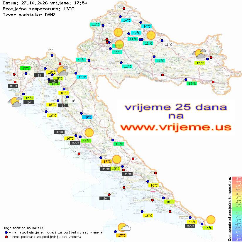 Vrijeme danas