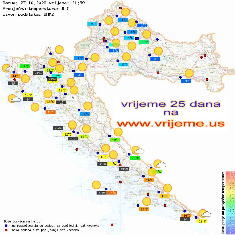 Vrijeme danas