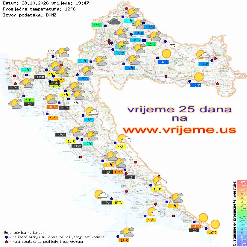 Vrijeme danas