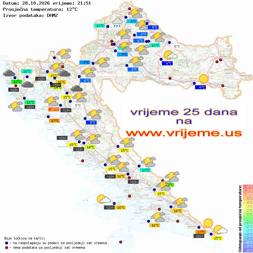 Vrijeme danas