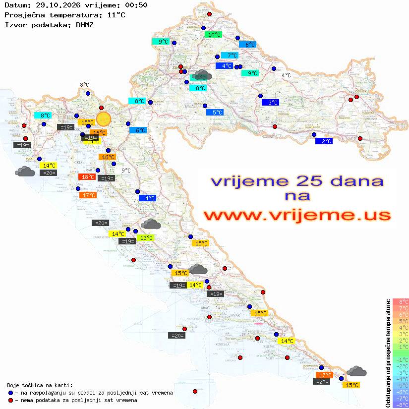 Vrijeme danas