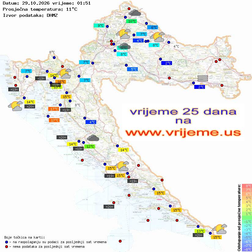 Vrijeme danas