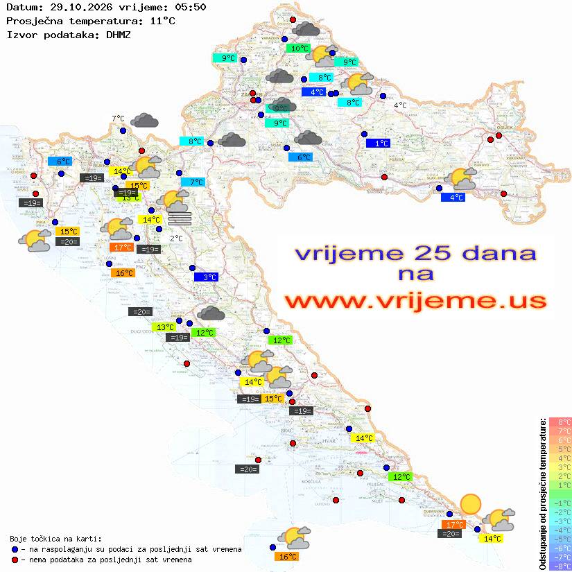 Vrijeme danas