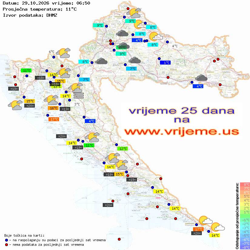 Vrijeme danas