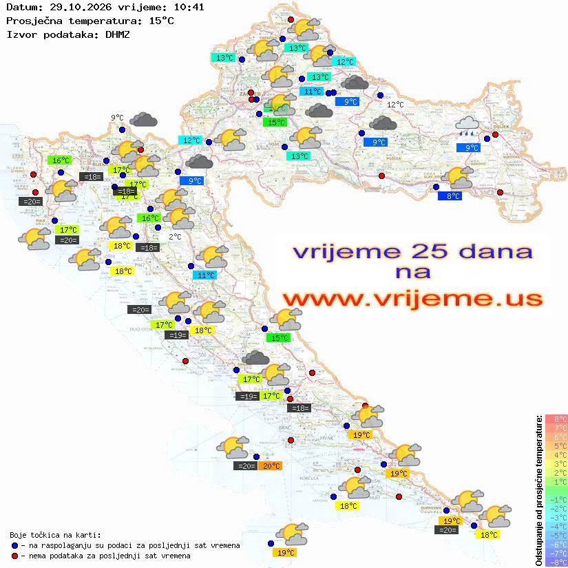 Vrijeme danas