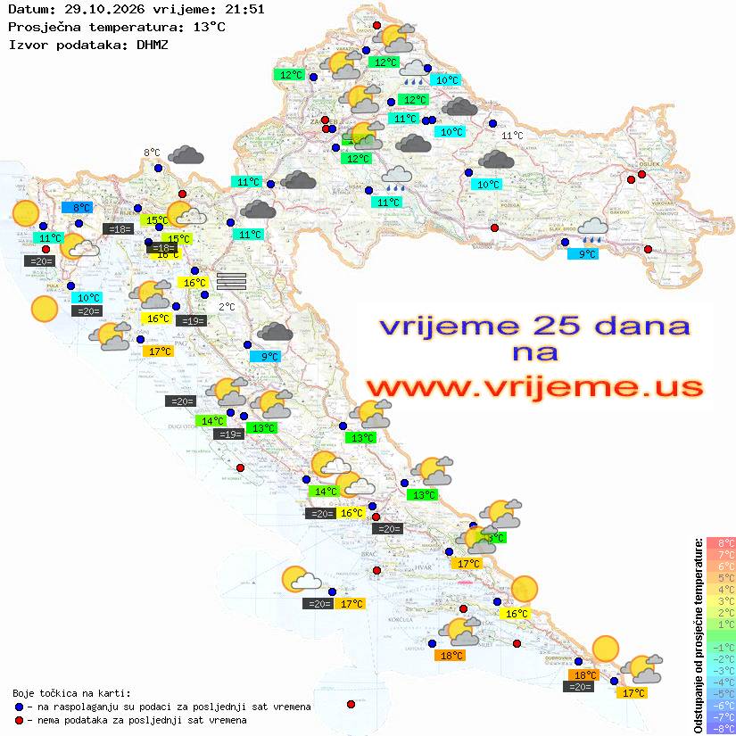 Vrijeme danas