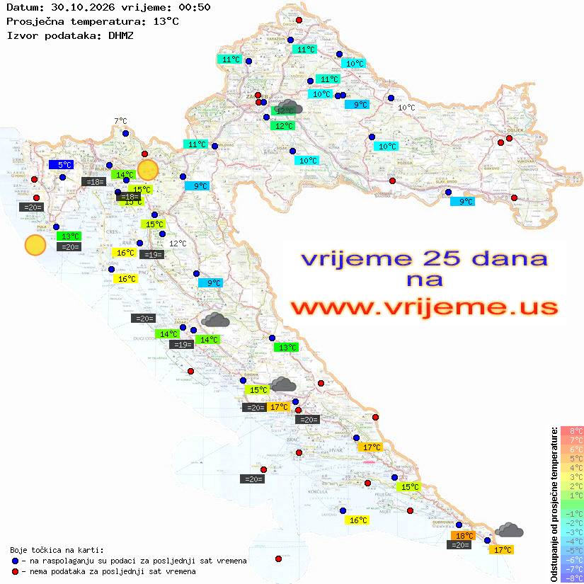 Vrijeme danas
