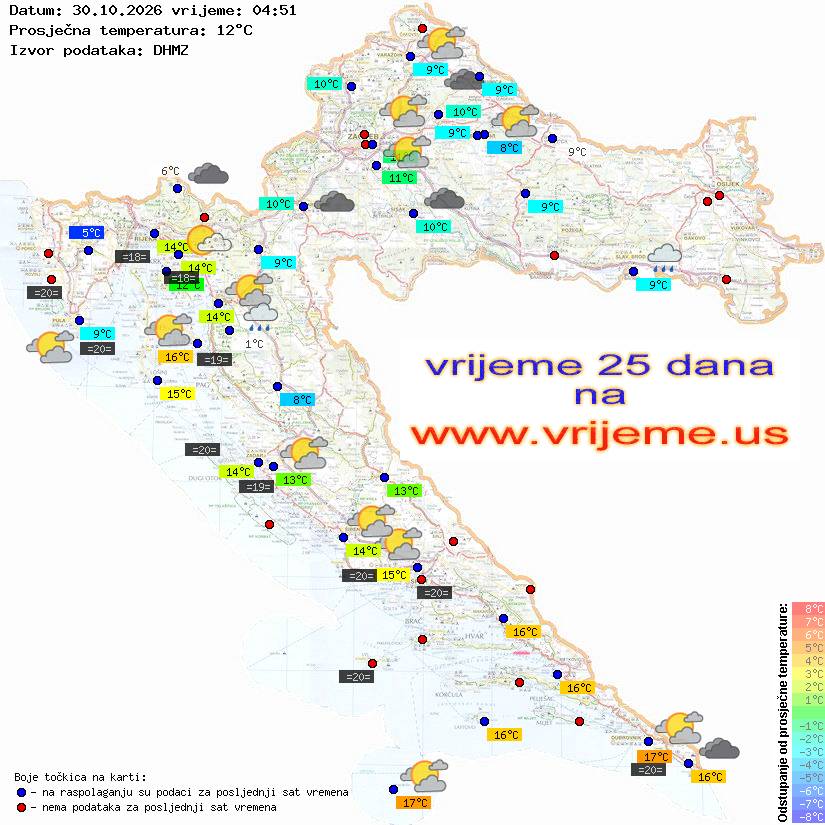 Vrijeme danas