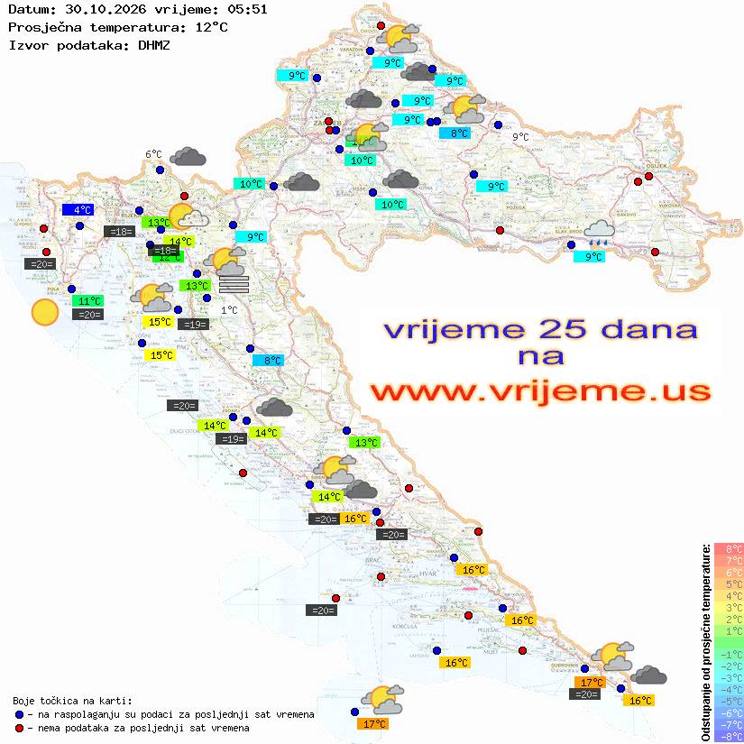Vrijeme danas