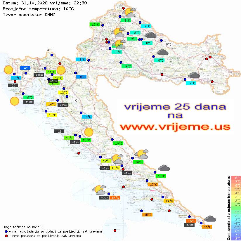 Vrijeme danas