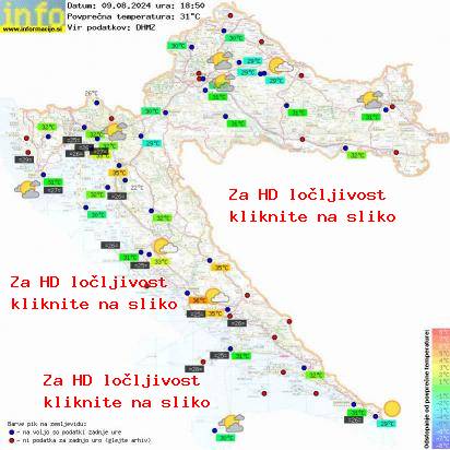Trenutno vreme Hrvaška
