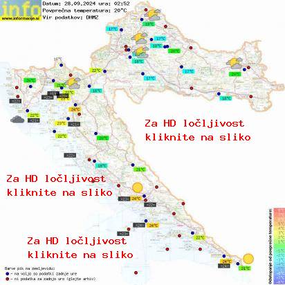 Trenutno vreme Hrvaška