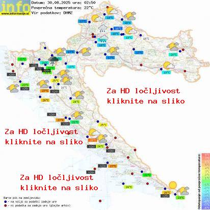 Trenutno vreme Hrvaška